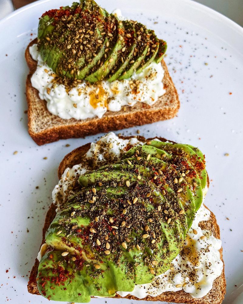 Whole Grain Toast with Avocado