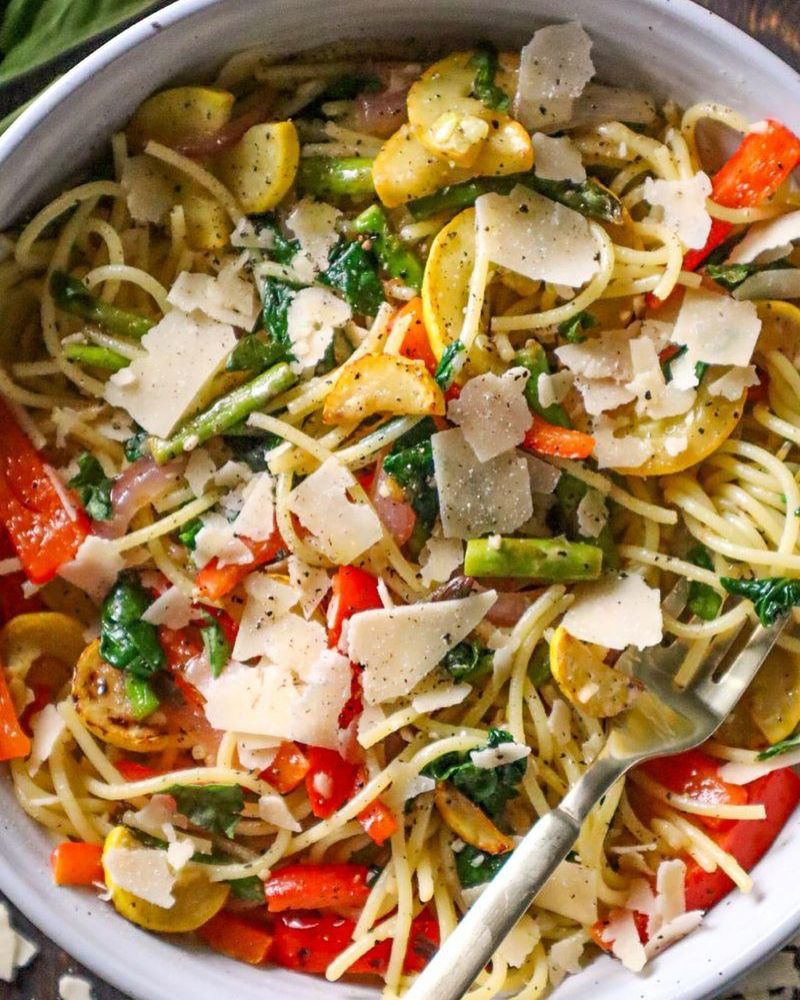 Whole Wheat Pasta Primavera