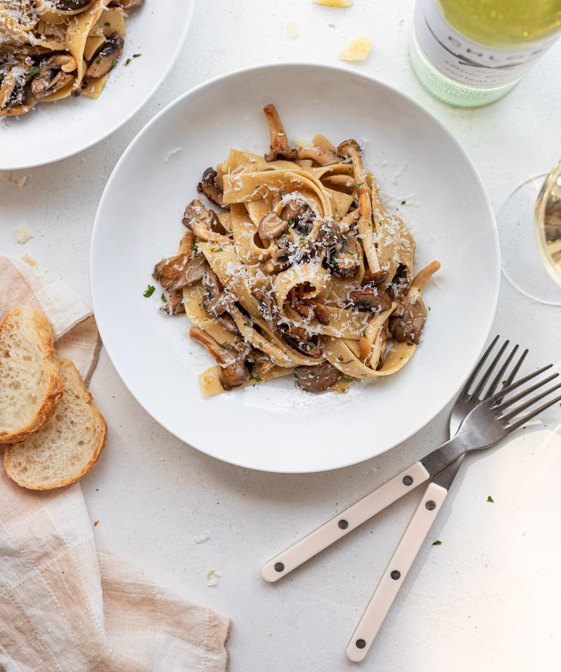 Wild Mushroom Pappardelle