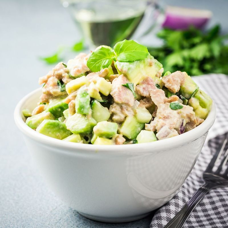 Avocado and Tuna Salad