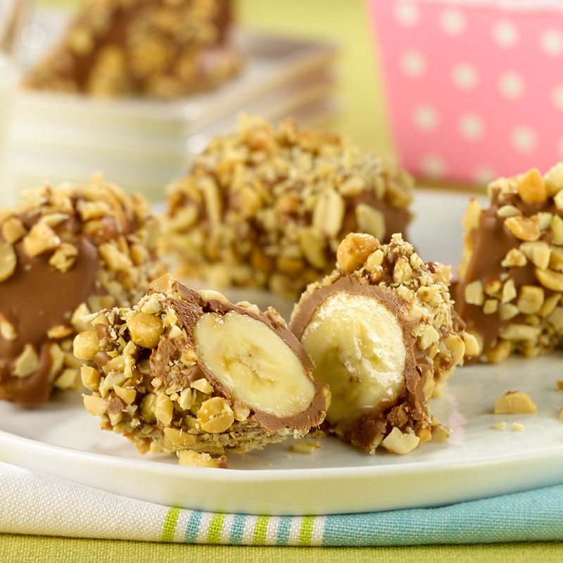 Peanut Butter Banana Bites