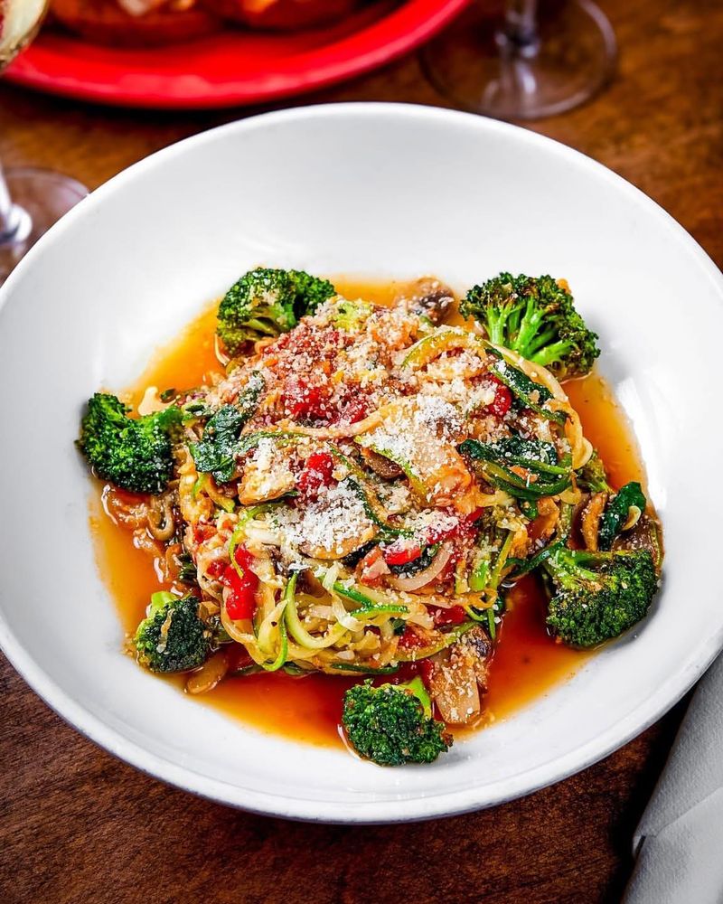 Zucchini Noodle Primavera