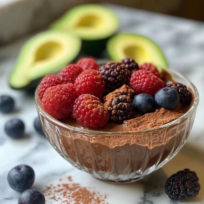 Avocado Chocolate Mousse