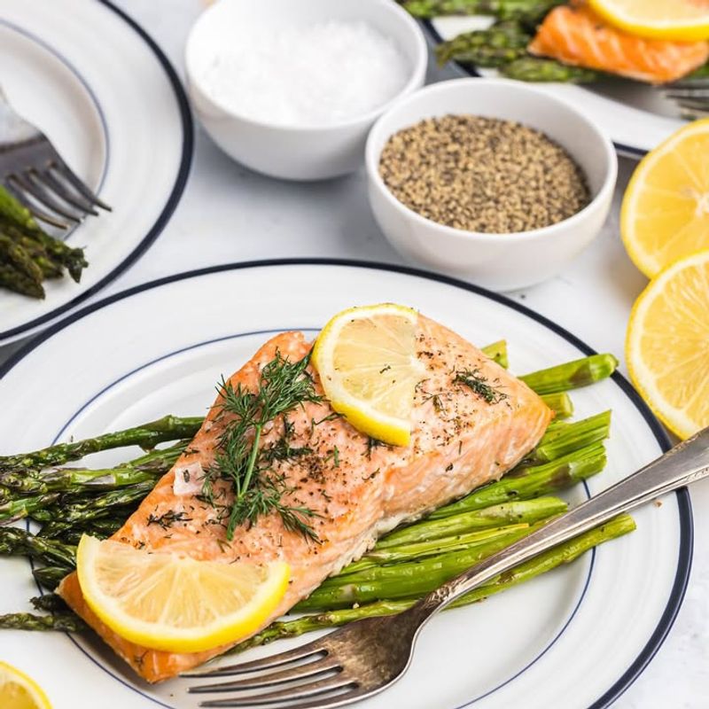 Baked Salmon with Dill