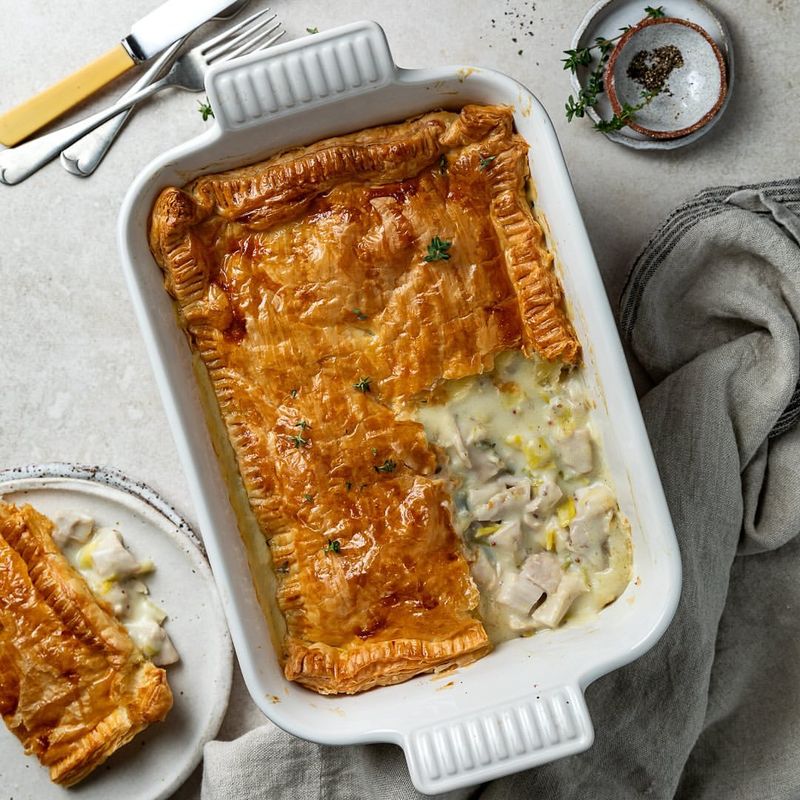 Chicken and Leek Pie