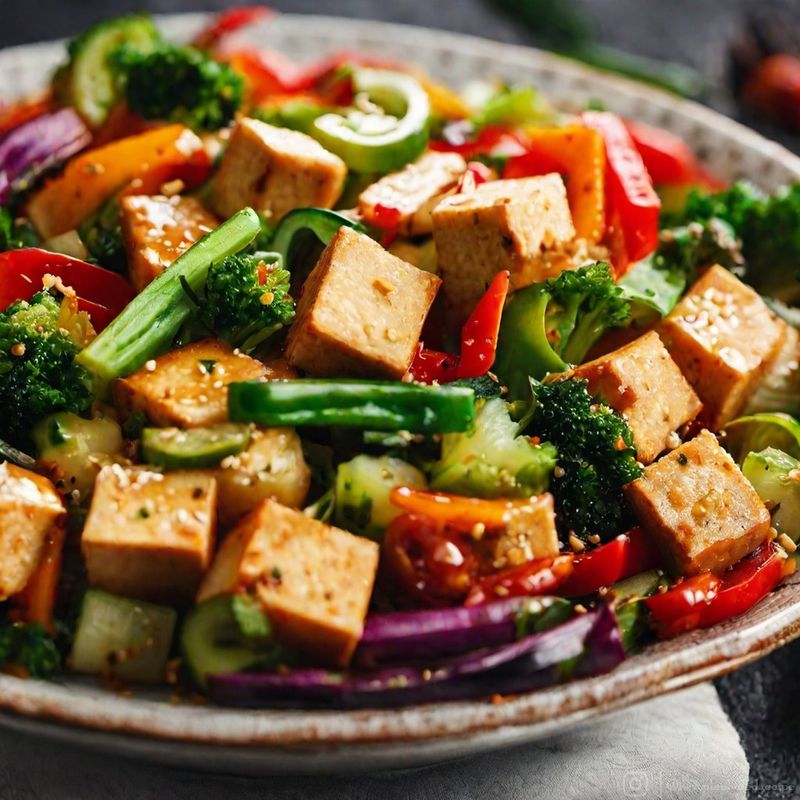 Tofu and Veggie Stir-Fry