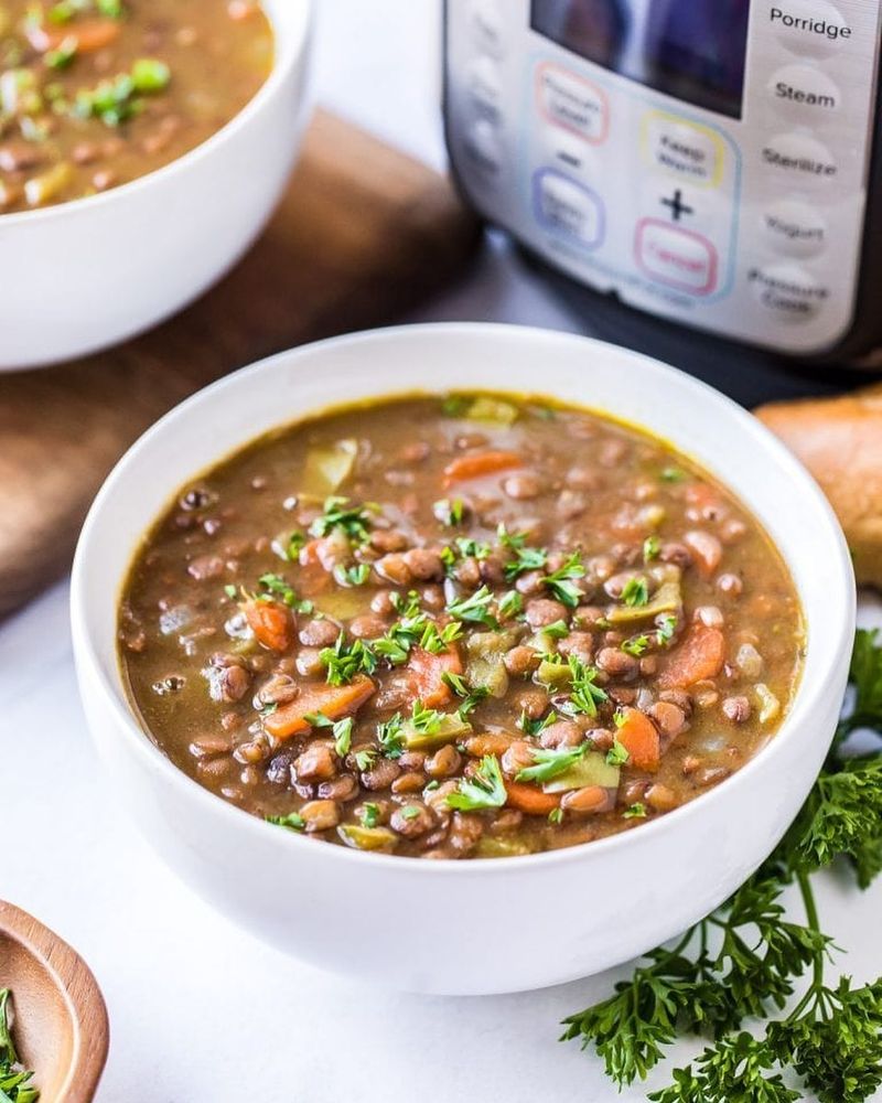 Instant Pot Lentil Soup