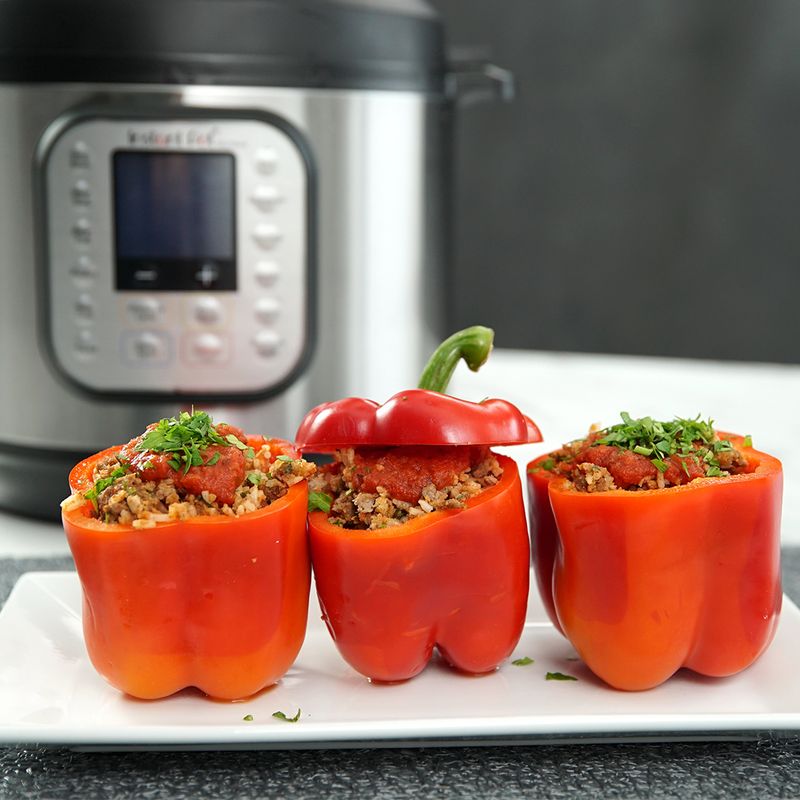 Instant Pot Stuffed Bell Peppers