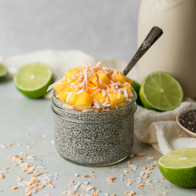 Coconut Lime Chia Pudding