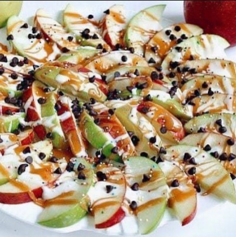 Caramel Apple Nachos