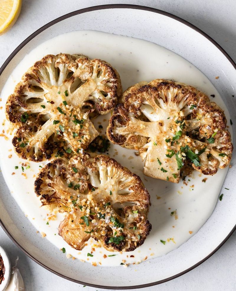 Roasted Cauliflower Steaks