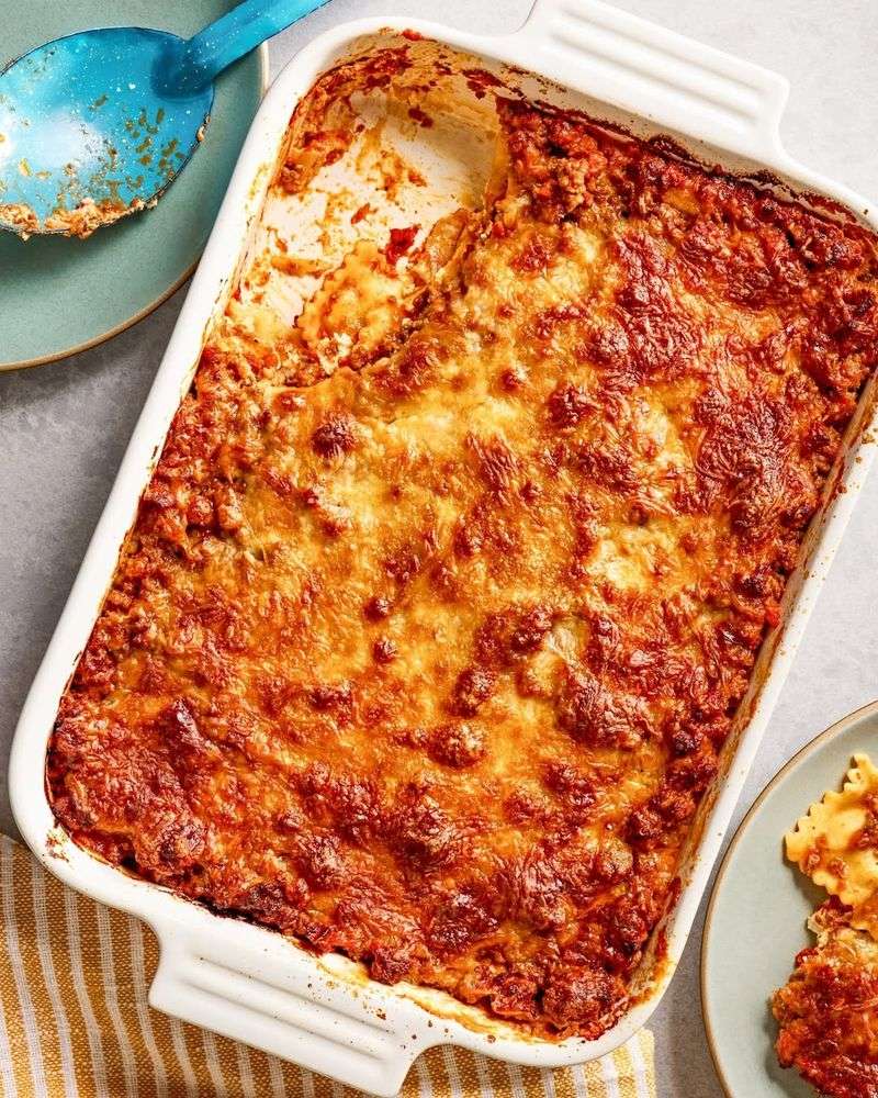 Dump-and-Bake Ravioli Casserole