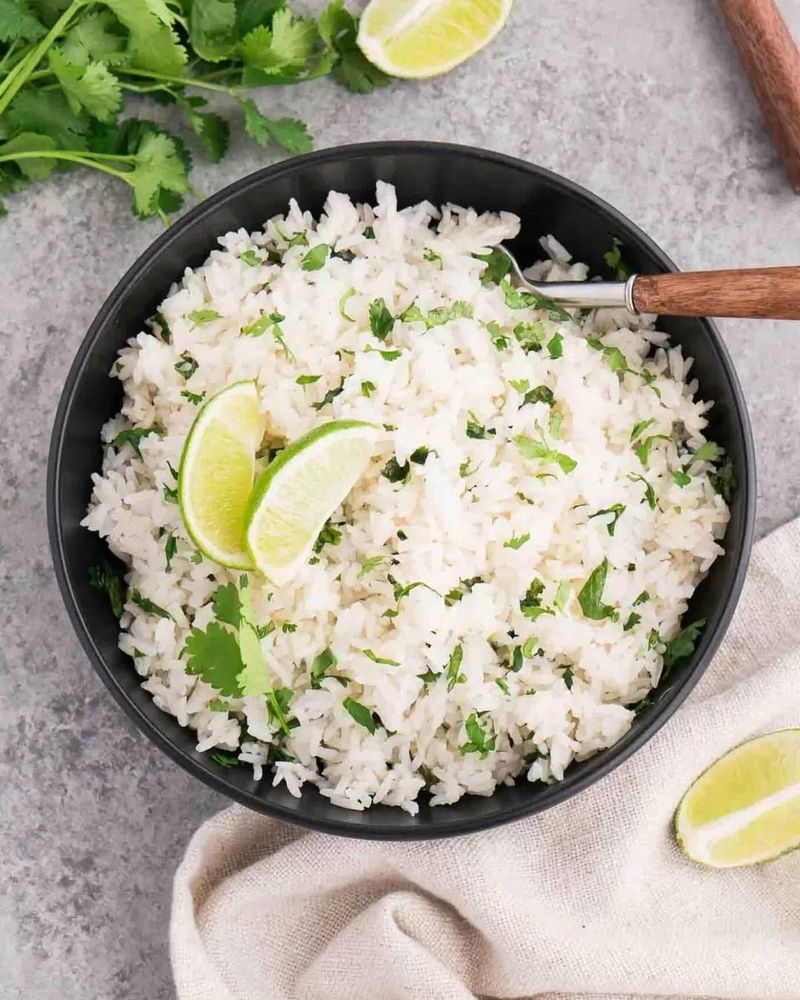 Coconut Lime Rice