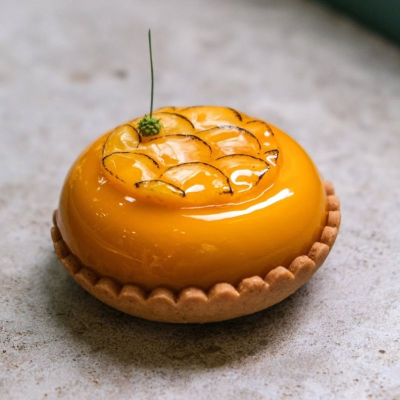 Mango Passion Fruit Crisp