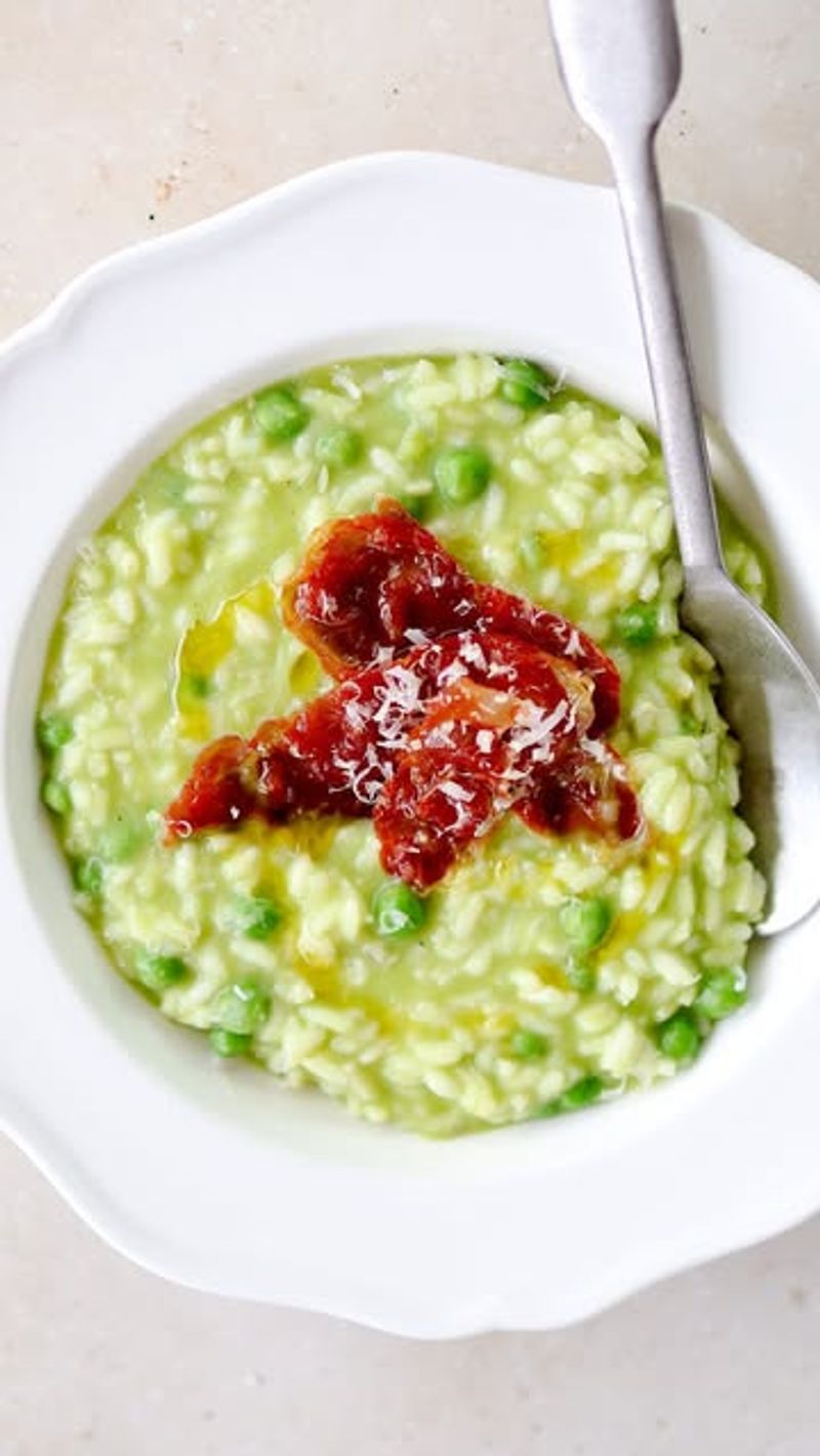 Pea and Mint Risotto