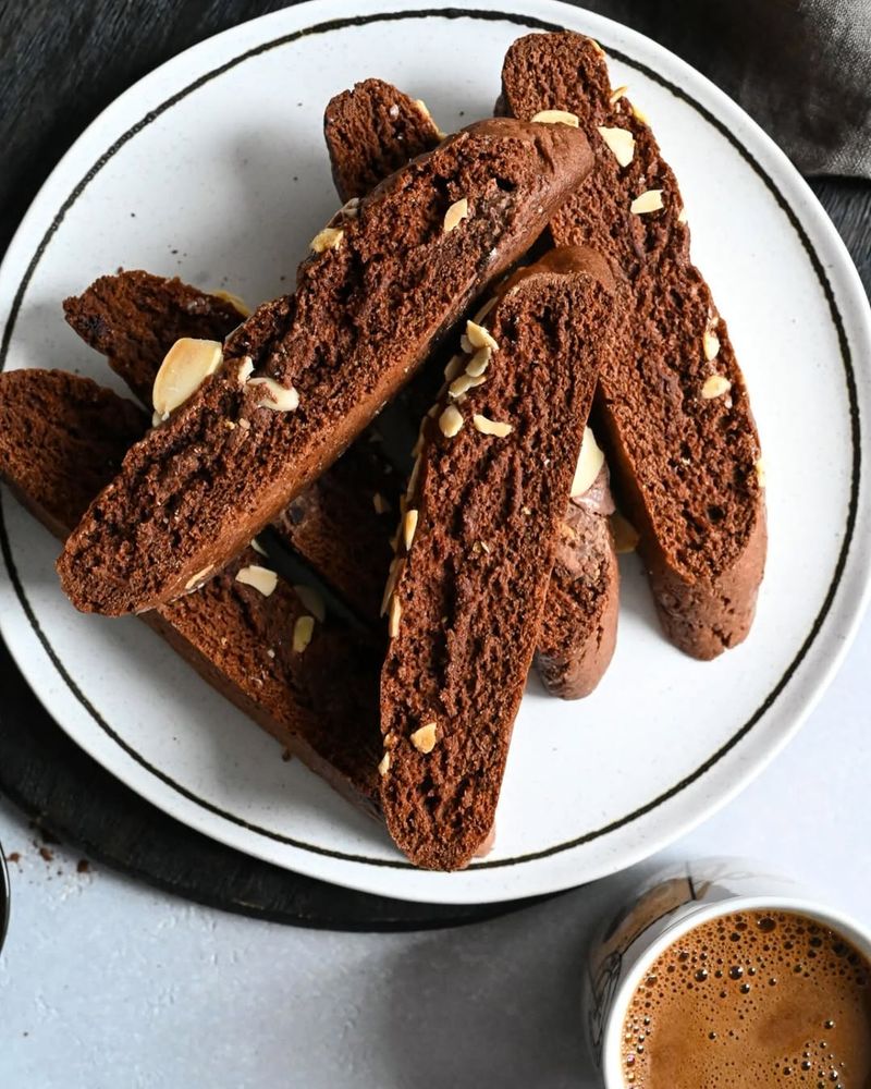 Chocolate Almond Biscotti