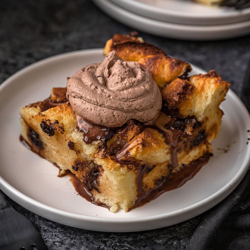 Chocolate Bread Pudding