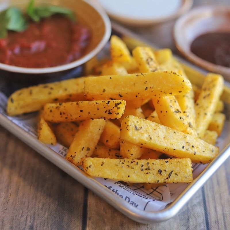 Herbed Polenta Fries