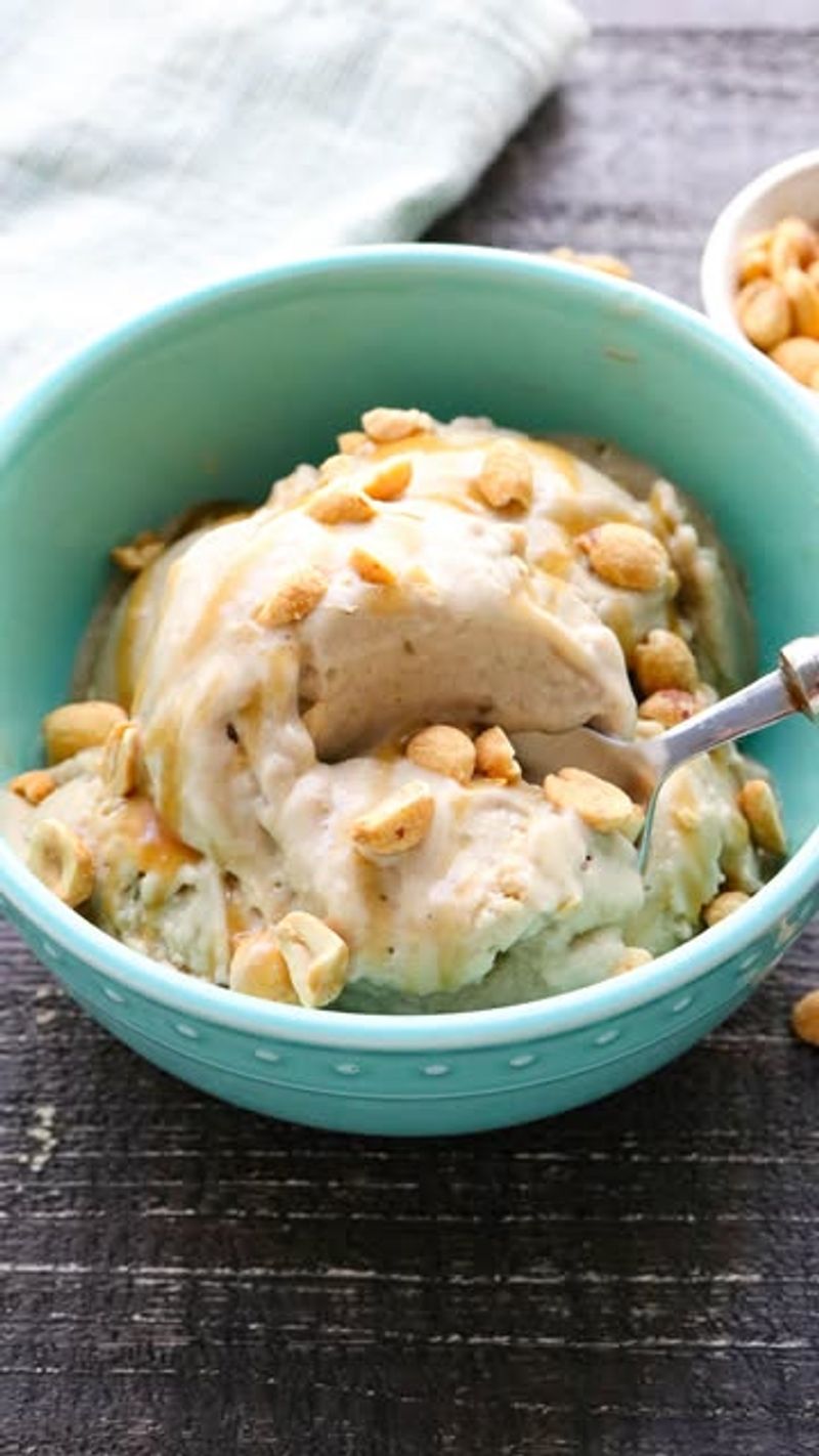 Peanut Butter Banana Ice Cream