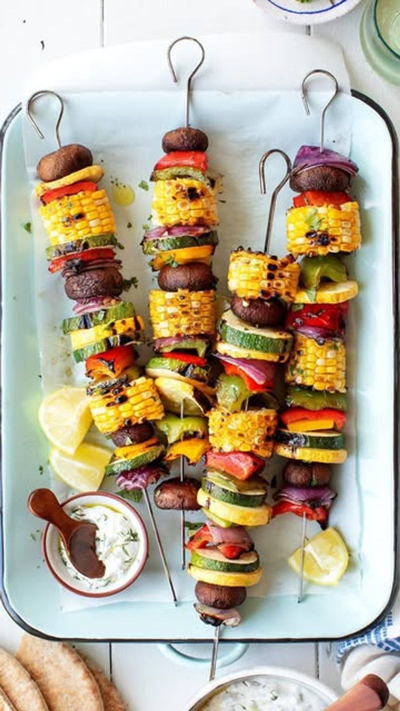 Grilled Vegetable Skewers