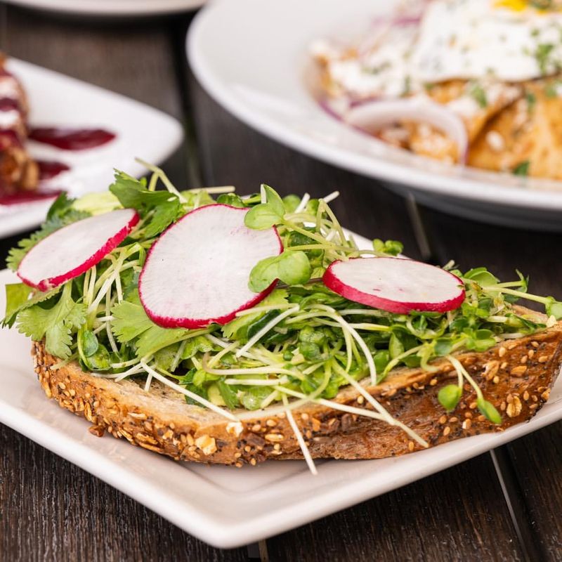 Avocado Toast with Radish