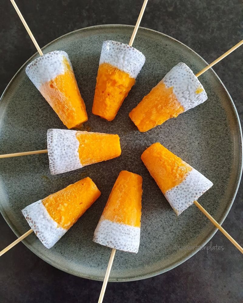 Mango Coconut Chia Bars