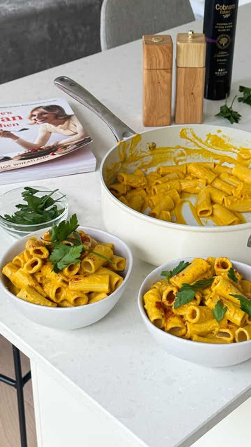 Carrot and Ginger Pasta