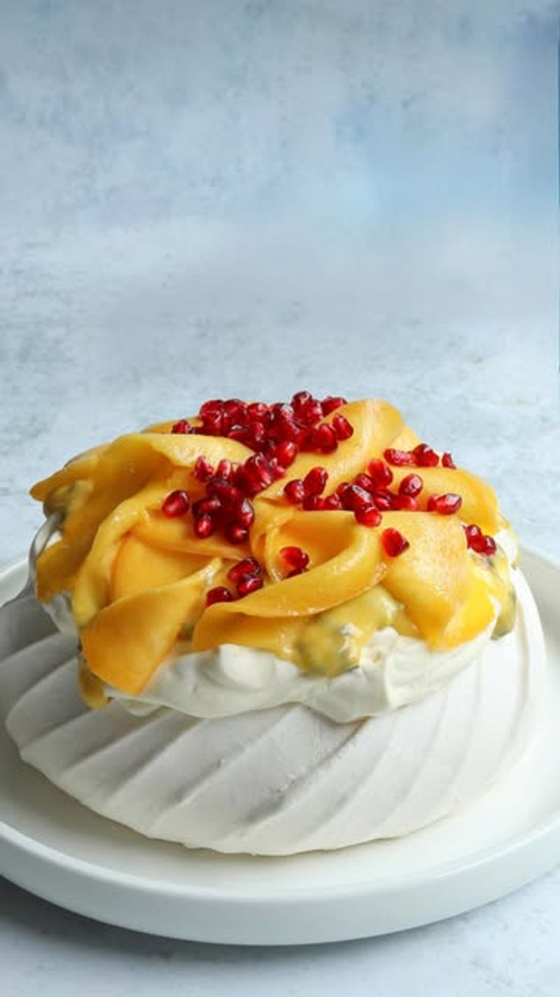 Passion Fruit Pavlova