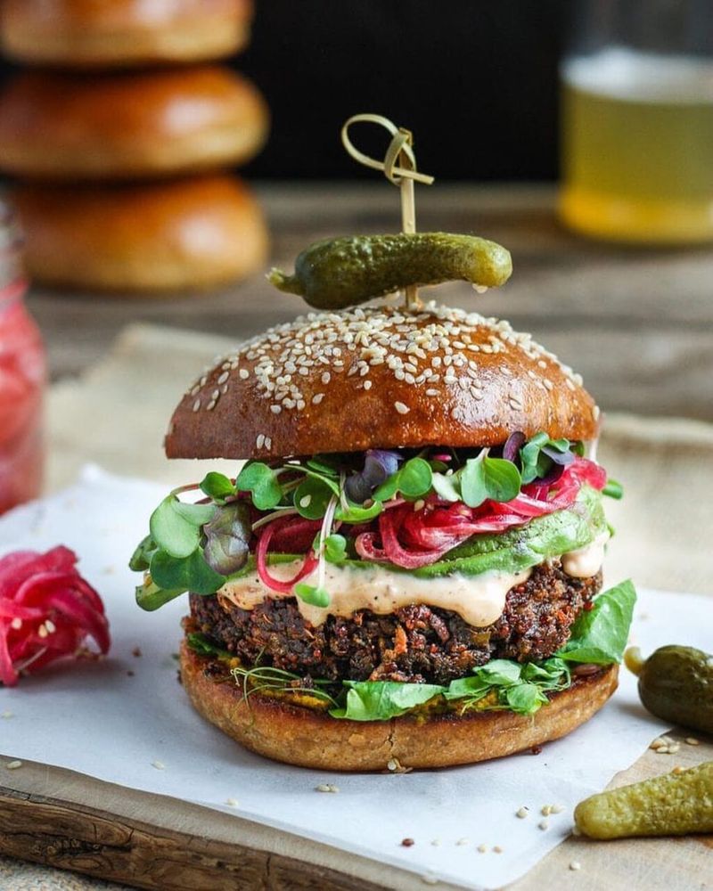Quinoa Veggie Burger