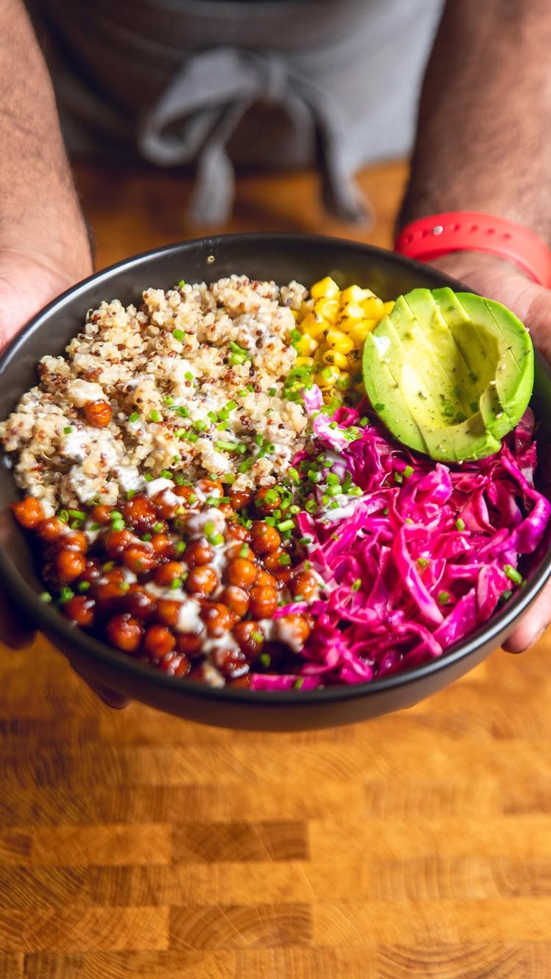 Pickled Vegetables and Quinoa Salad