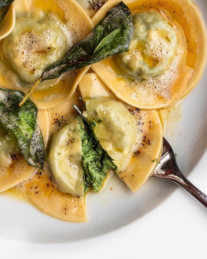 Spinach Ricotta Ravioli