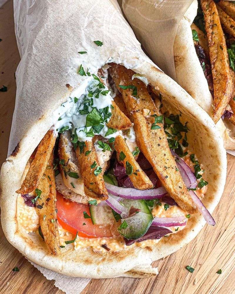 Greek Tzatziki with Whole-Grain Pita