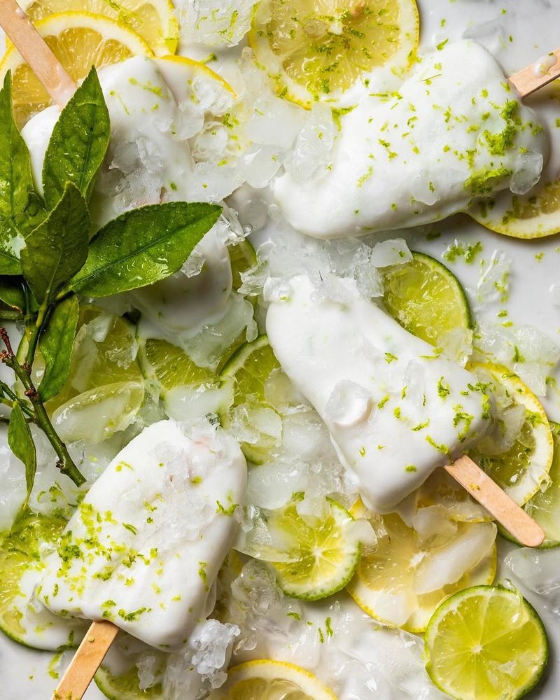 Coconut Lime Sorbet
