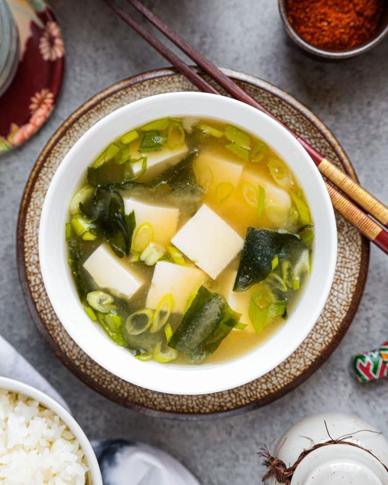 Miso Soup with Tofu