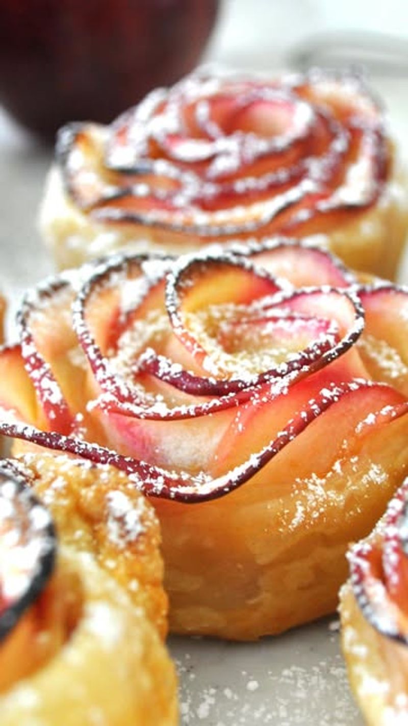 Apple Rose Pastries