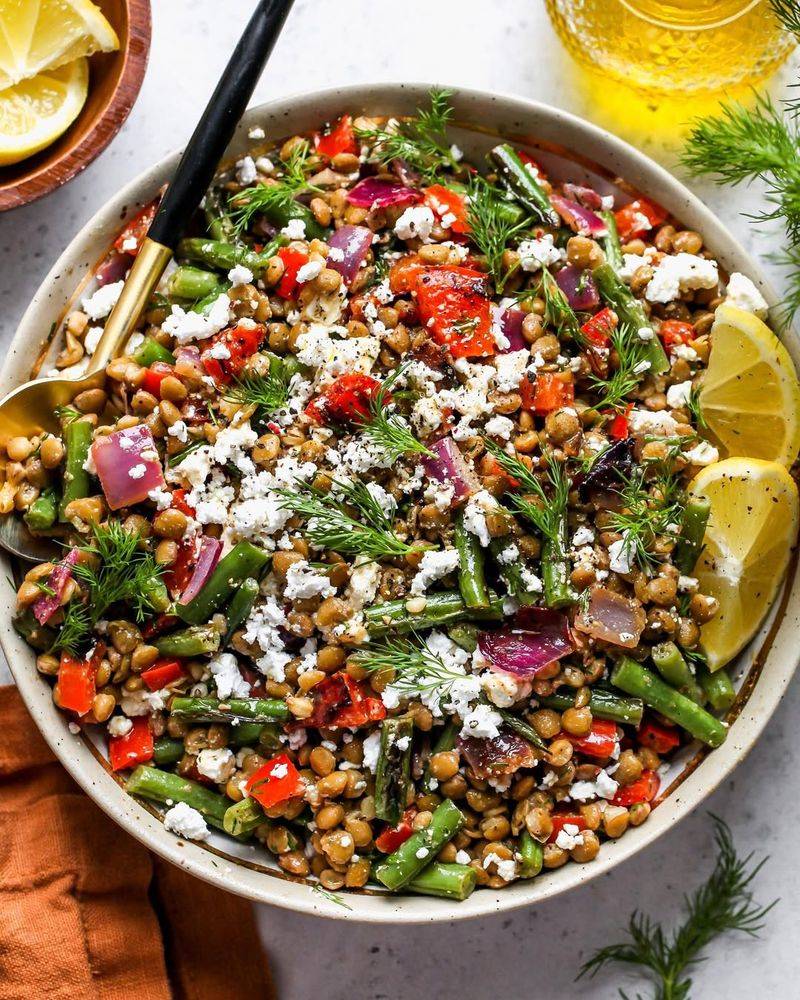 Mediterranean Lentil Salad