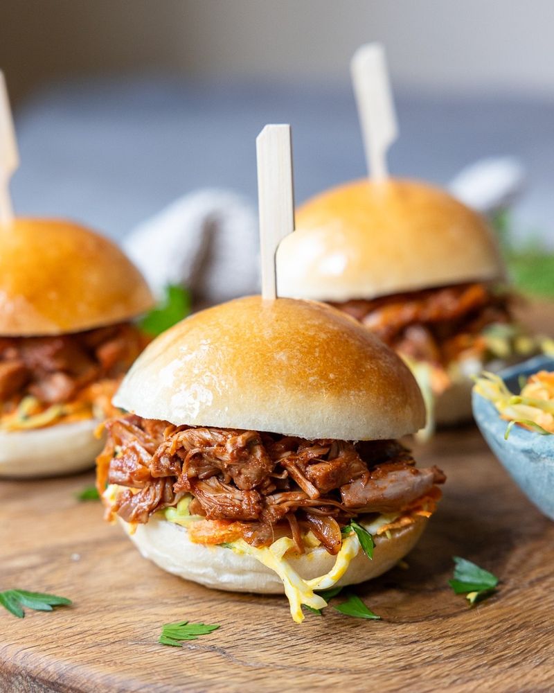 Smoky BBQ Jackfruit Sliders