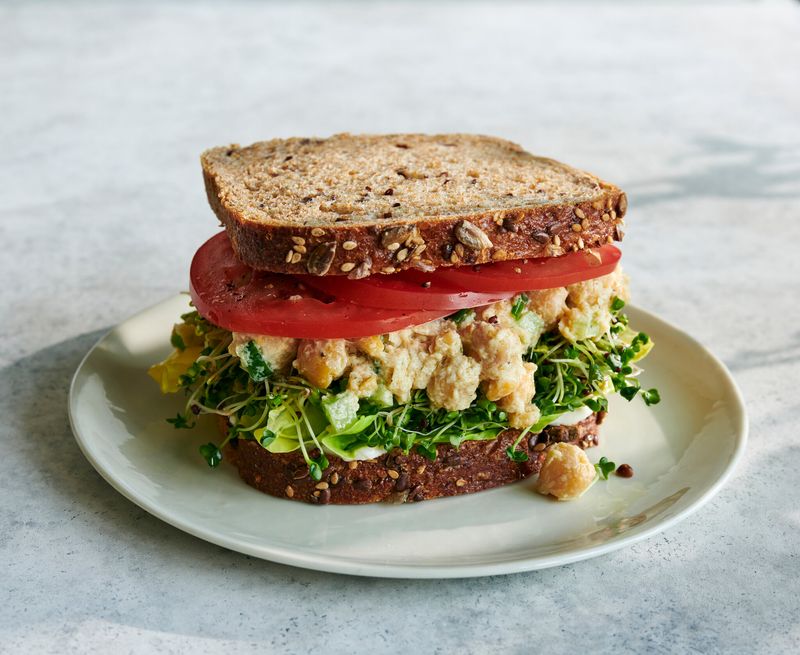 Chickpea Salad Sandwiches