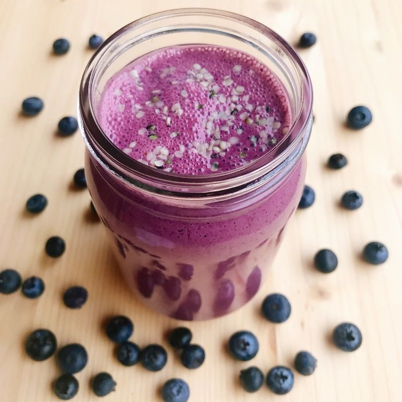 Beetroot and Black Sesame Smoothie