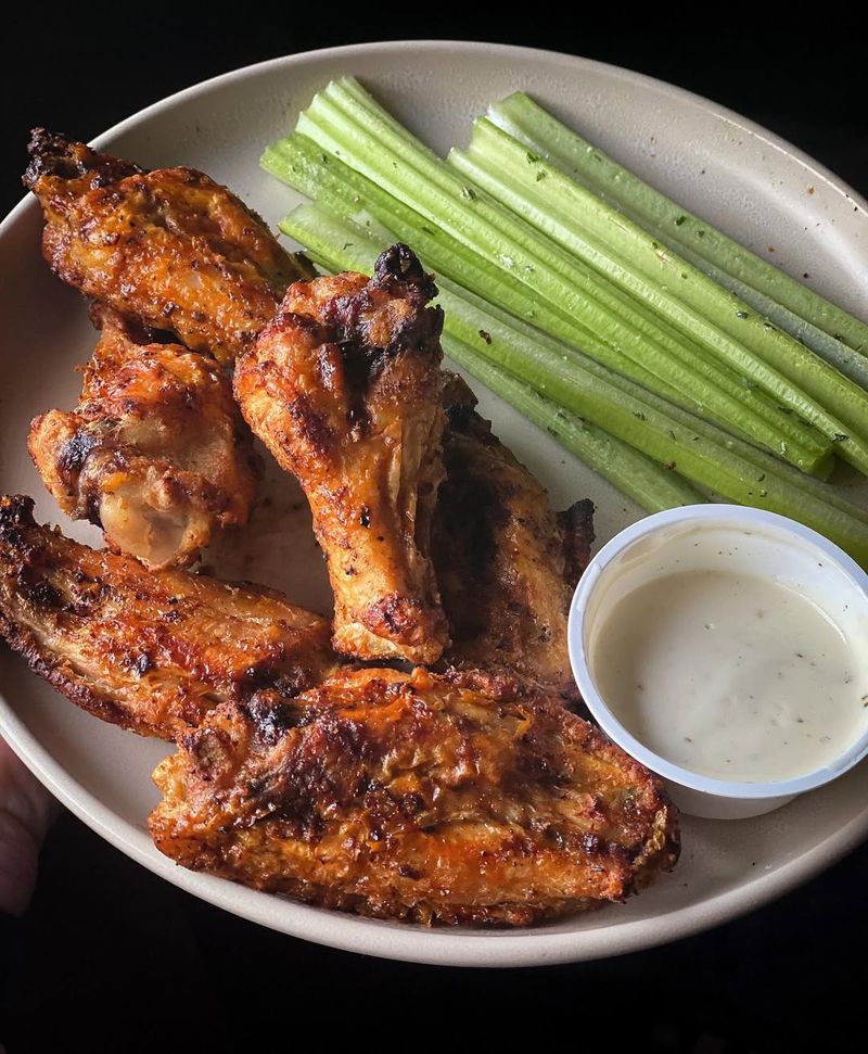 Frozen Fried Chicken Wings