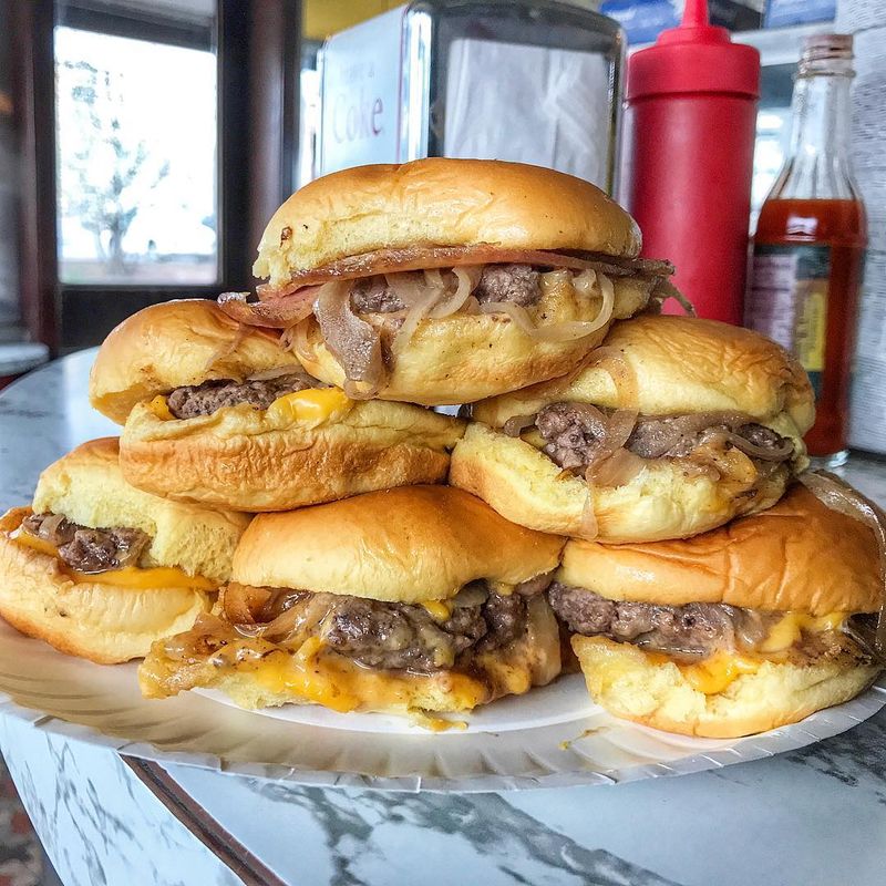 The Burger at White Manna (Hackensack)