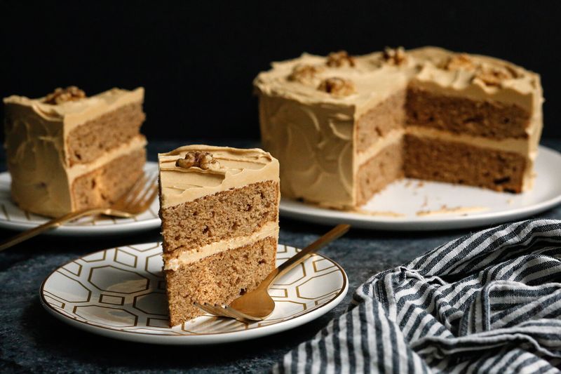 Coffee Walnut Cake