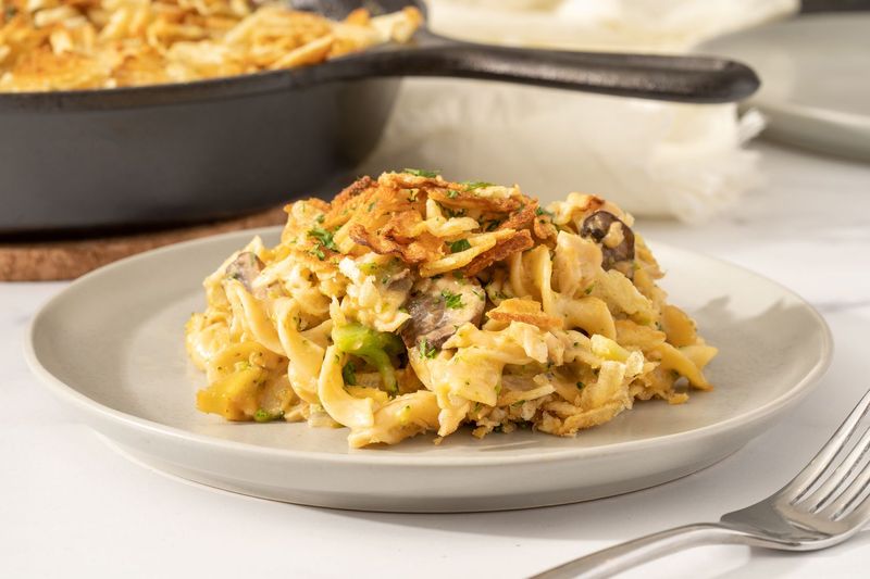 Tuna Noodle Casserole with Canned Soup