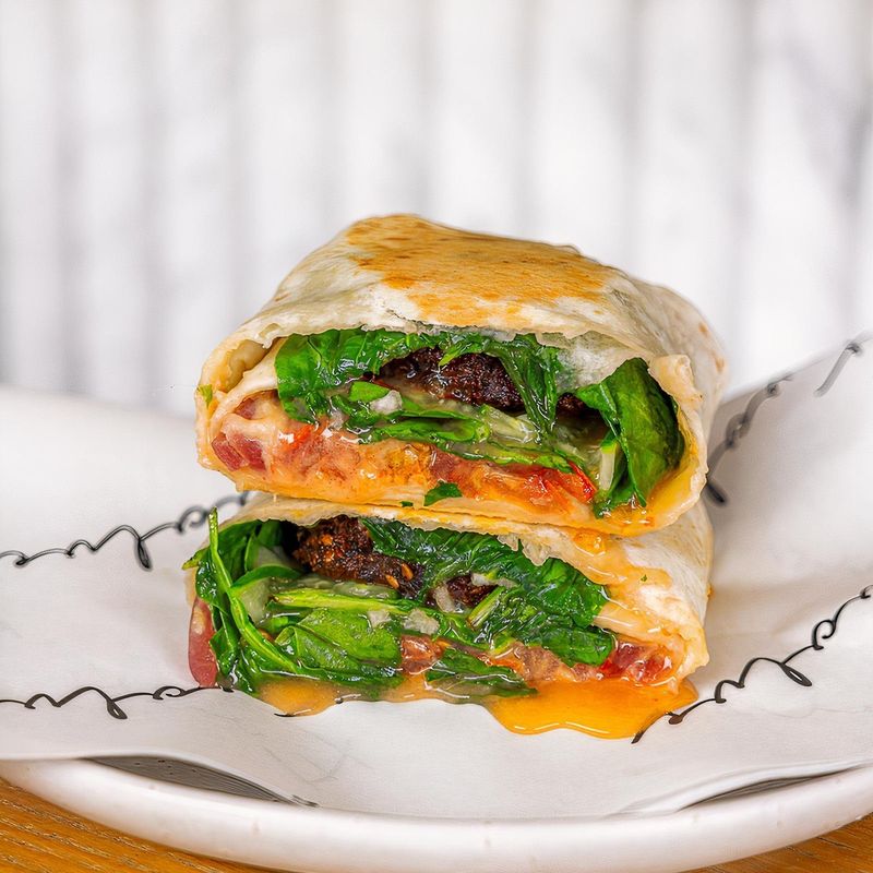 Evol Lean & Fit Egg White, Spinach, Roasted Tomato Sandwich