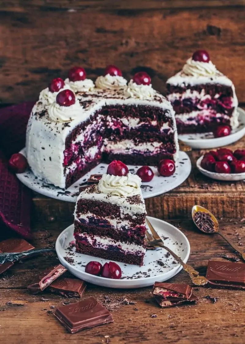Schwarzwälder Kirschtorte (Black Forest Cake)