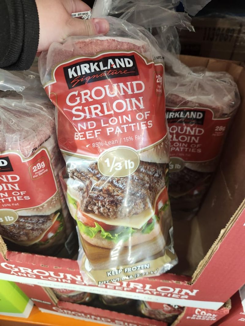 Kirkland Signature Sirloin Burgers (Costco)