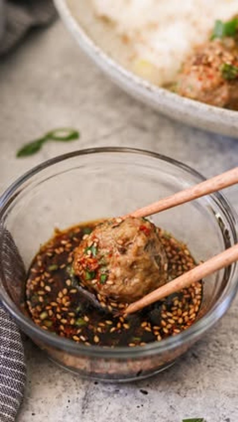 Asian Pork Meatballs
