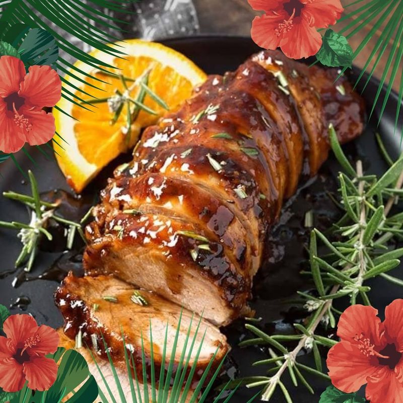Orange Ginger Pork Tenderloin
