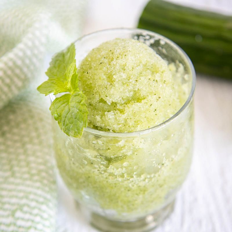 Cucumber and Mint Sorbet