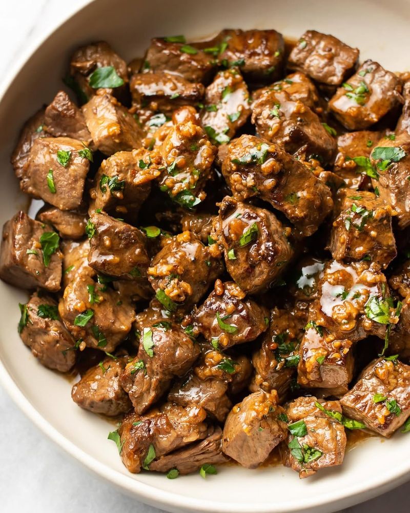 Garlic Butter Steak Bites